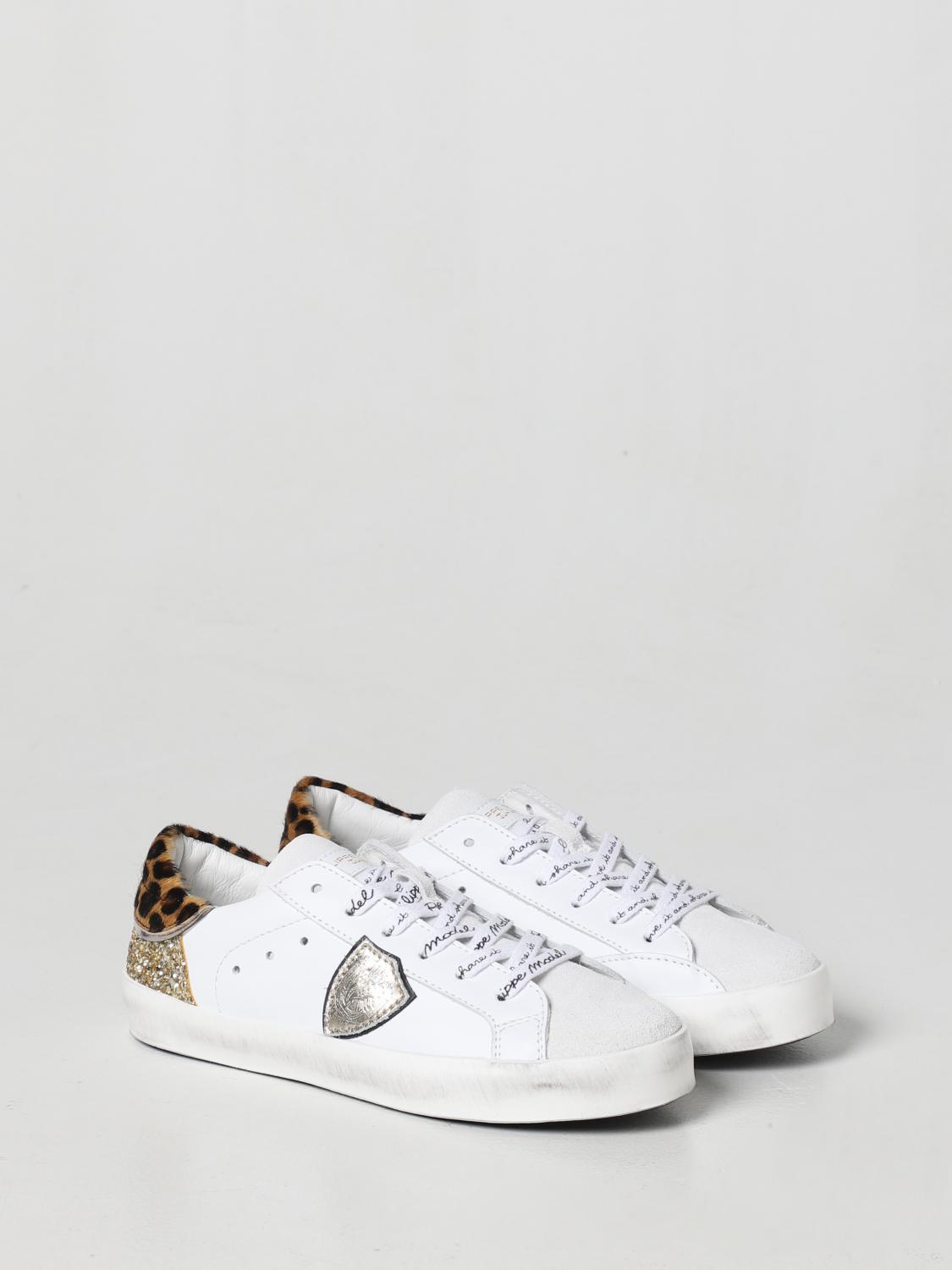 PHILIPPE MODEL JUNIOR ZAPATILLAS: Zapatos niños Philippe Model Junior, Blanco - Img 2