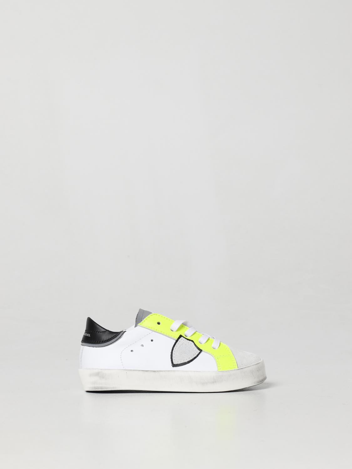 PHILIPPE MODEL JUNIOR ZAPATILLAS: Zapatos niños Philippe Model Junior, Blanco - Img 1