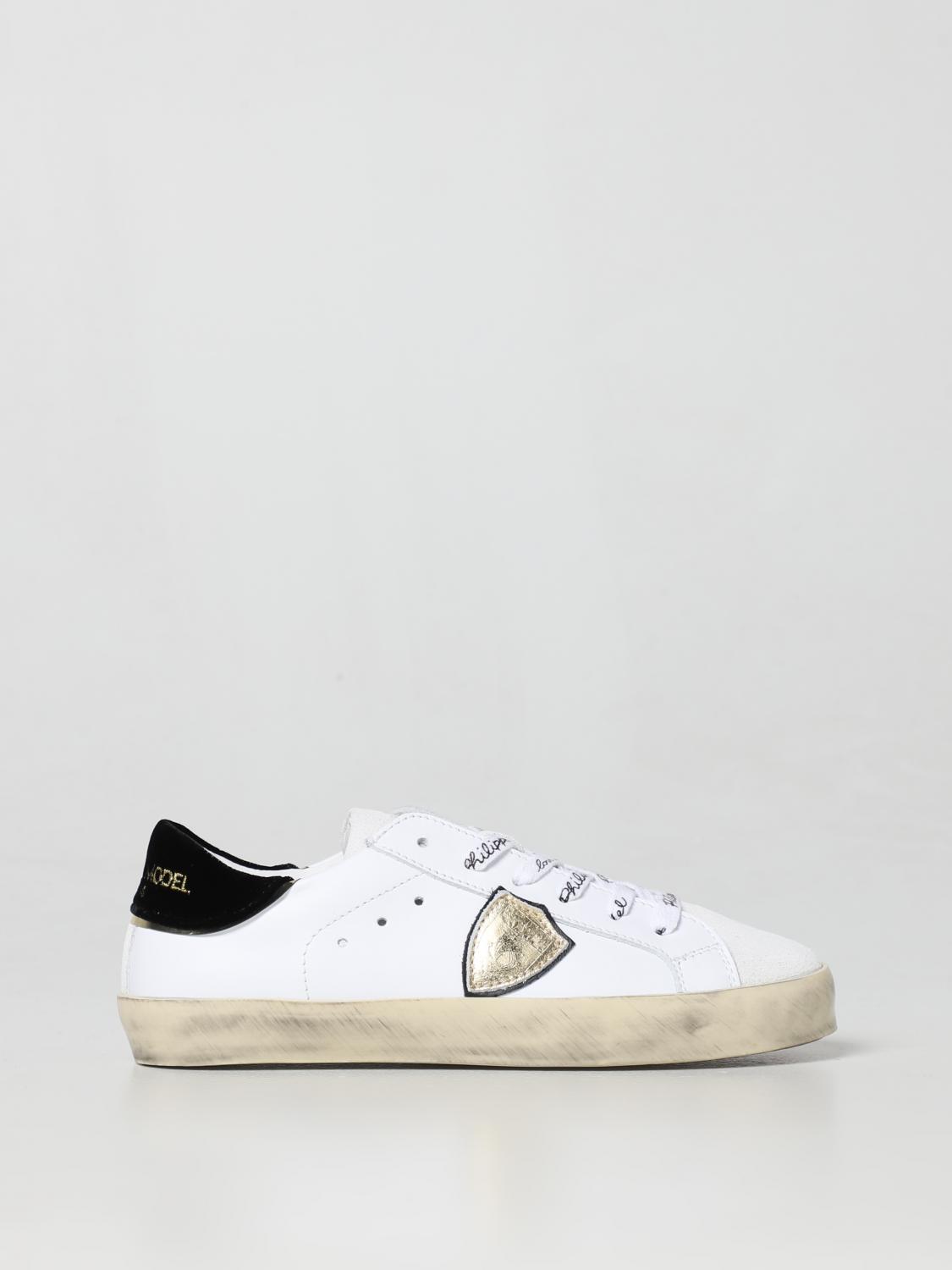 PHILIPPE MODEL JUNIOR ZAPATILLAS: Zapatos niños Philippe Model Junior, Blanco - Img 1