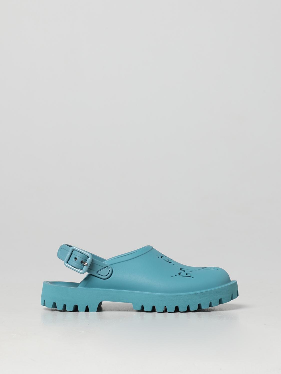 GUCCI ZAPATOS: Zapatos niños Gucci, Azul Claro - Img 1