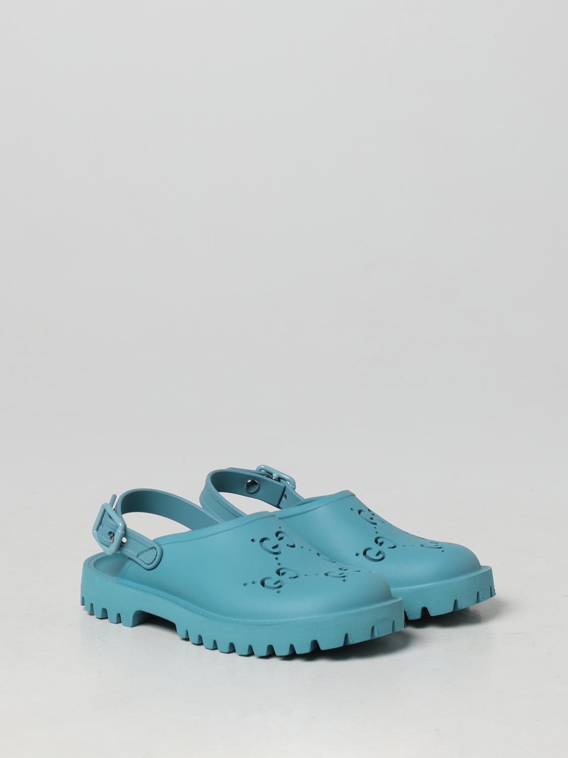 GUCCI ZAPATOS: Zapatos niños Gucci, Azul Claro - Img 2