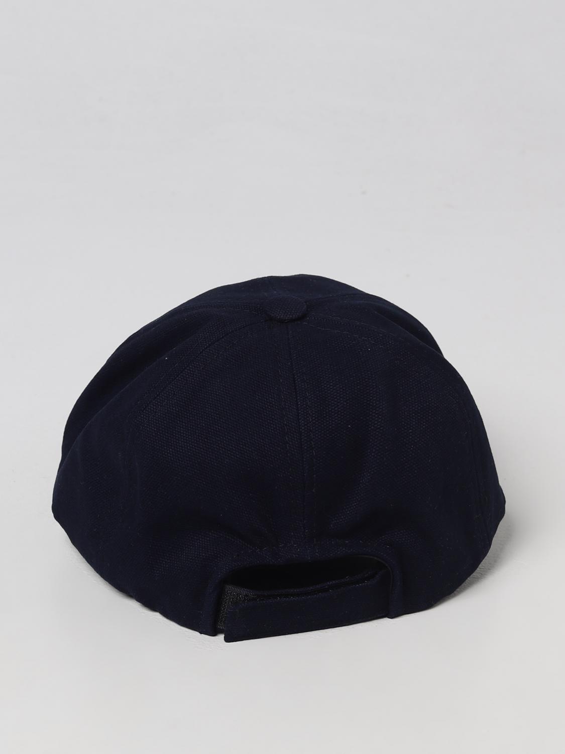 ISABEL MARANT CAPPELLO: Cappello Isabel Marant in cotone con logo, Nero - Img 3