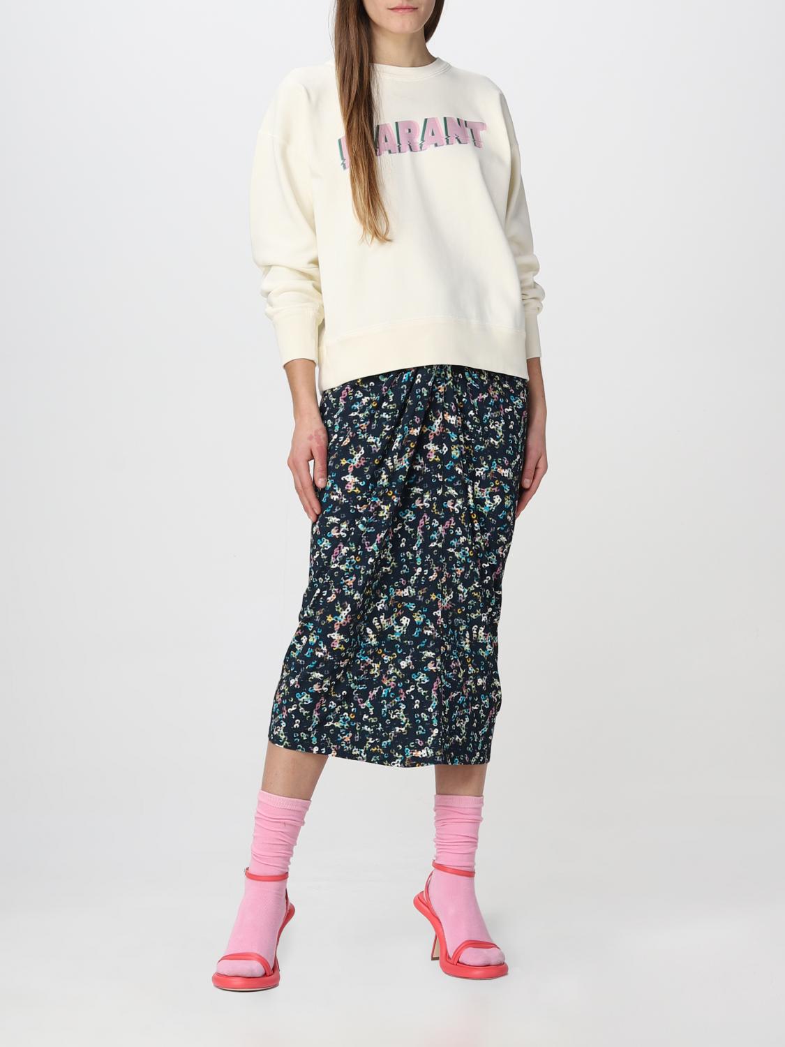 ISABEL MARANT ETOILE SUDADERA: Sudadera mujer Isabel Marant Etoile, Amarillo - Img 2