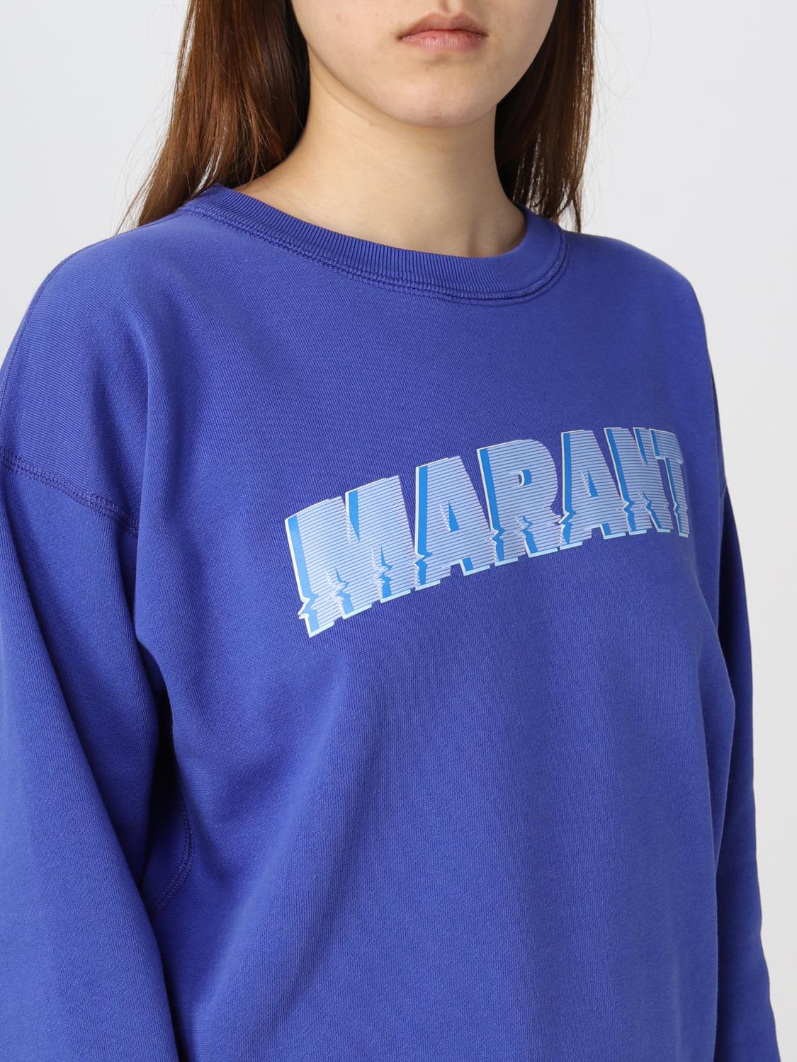 ISABEL MARANT ETOILE SUDADERA: Sudadera mujer Isabel Marant Etoile, Azul Oscuro - Img 4