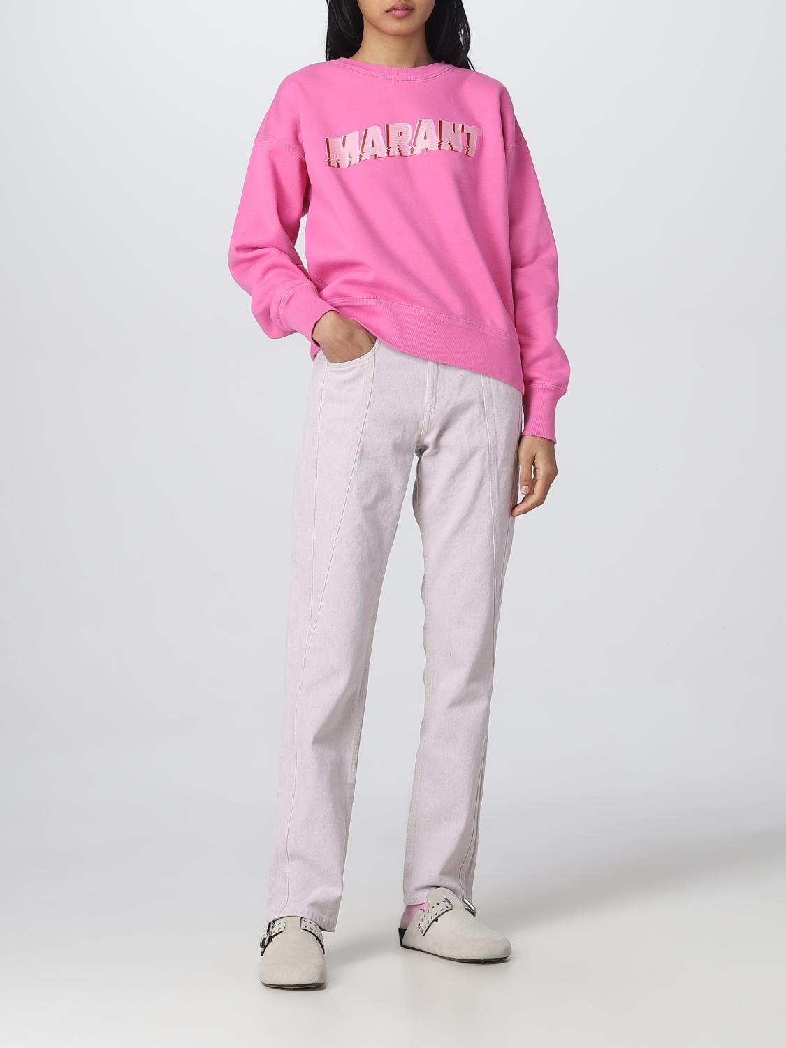 ISABEL MARANT ETOILE SUDADERA: Sudadera mujer Isabel Marant Etoile, Rosa - Img 2
