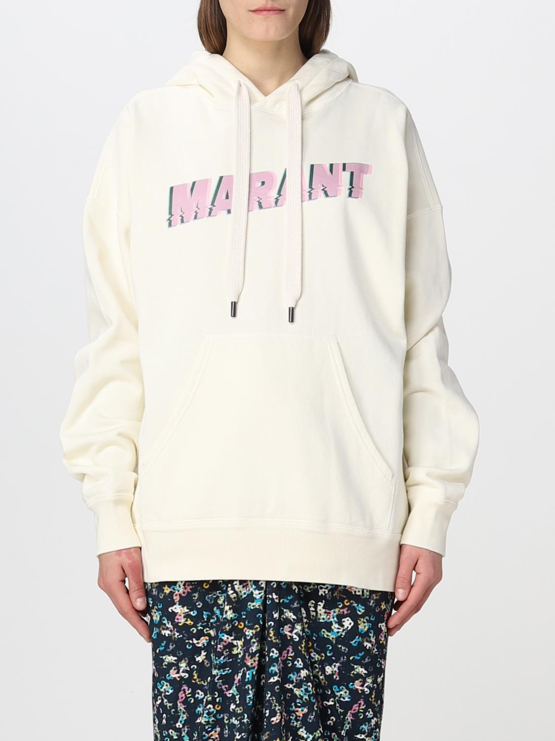 ISABEL MARANT ETOILE SUDADERA: Sudadera mujer Isabel Marant Etoile, Crema - Img 1