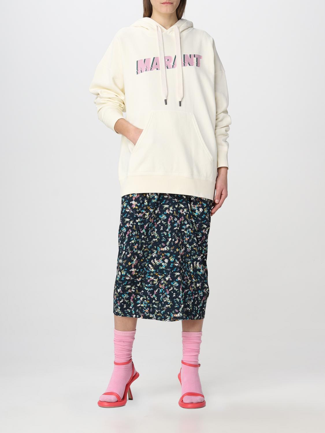 ISABEL MARANT ETOILE SUDADERA: Sudadera mujer Isabel Marant Etoile, Crema - Img 2