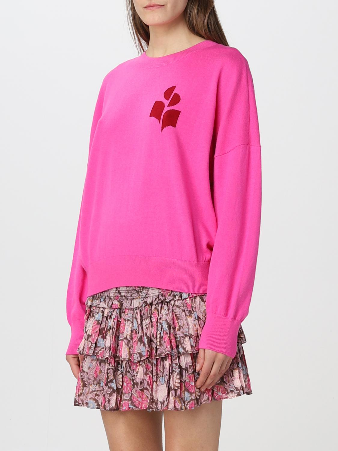 ISABEL MARANT ETOILE PULLOVER: Pullover damen Isabel Marant Etoile, Pink - Img 4