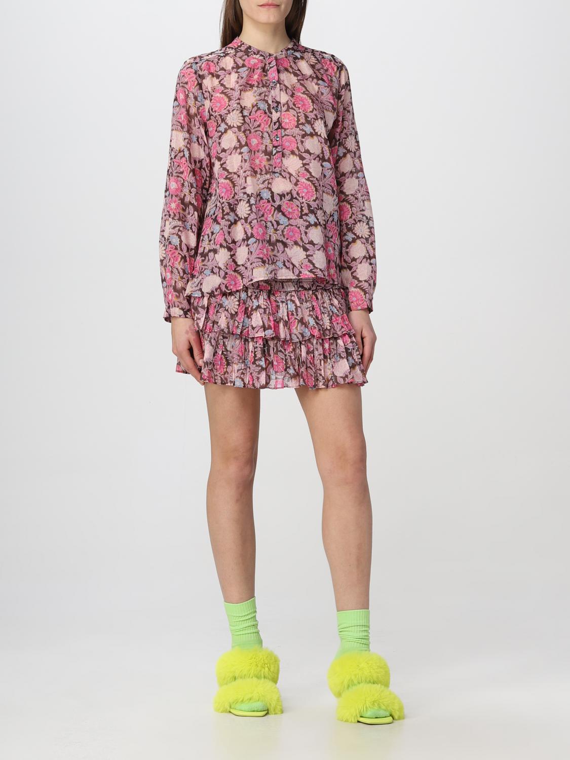 ISABEL MARANT ETOILE SHIRT: Top woman Isabel Marant Etoile, Black - Img 2