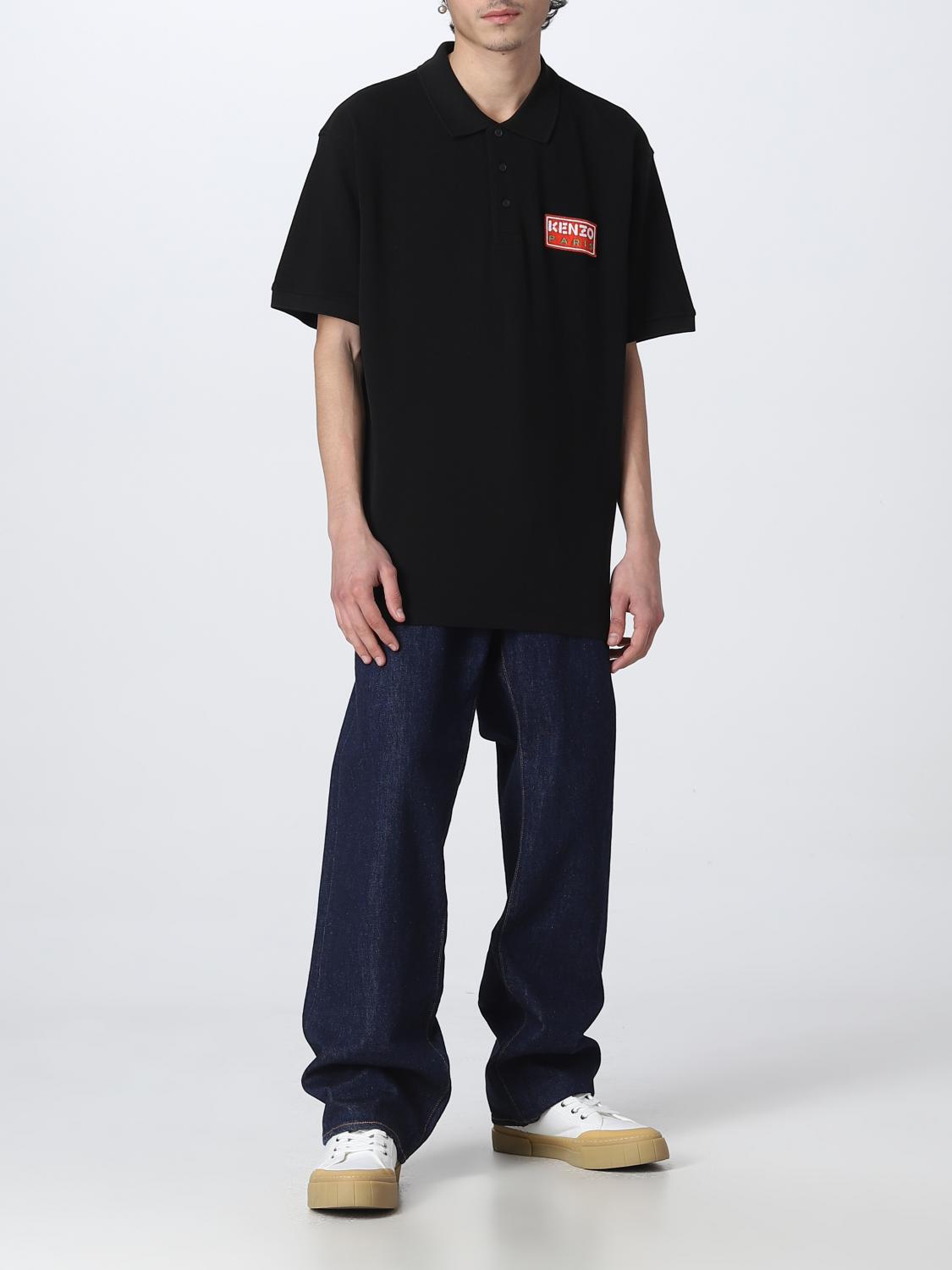 KENZO 牛仔裤: 牛仔裤 男士 Kenzo, 蓝色 - Img 2