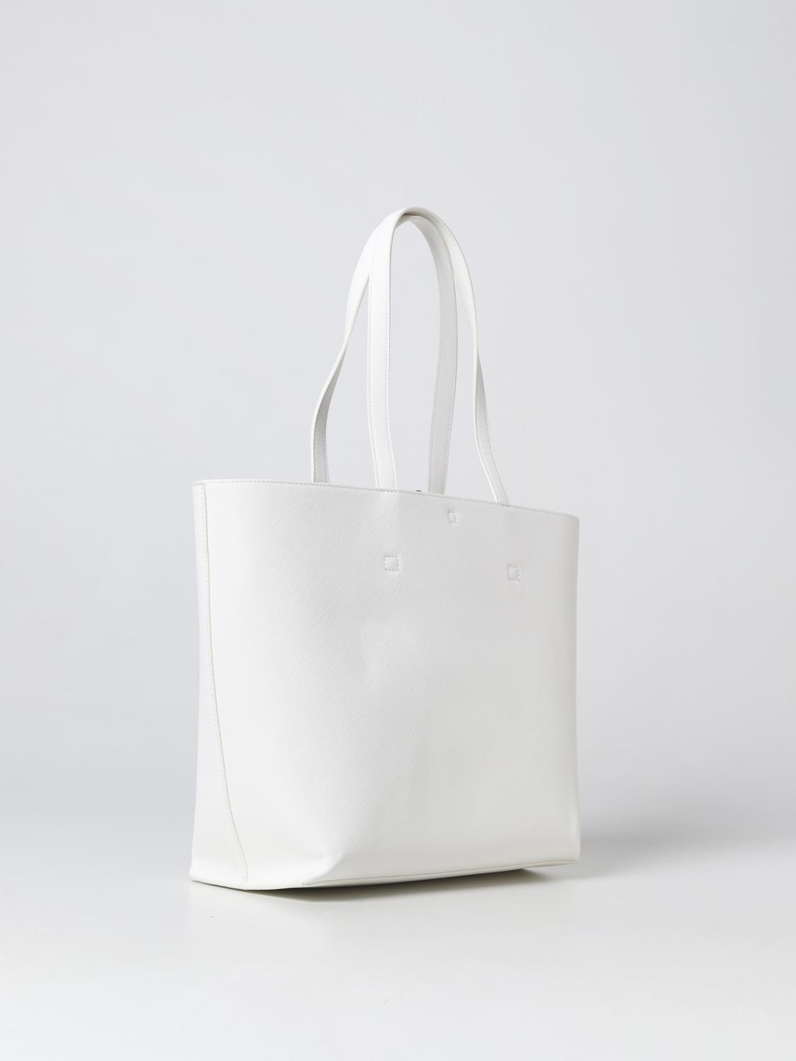 Versace Jeans Couture bag in saffiano faux leather - White