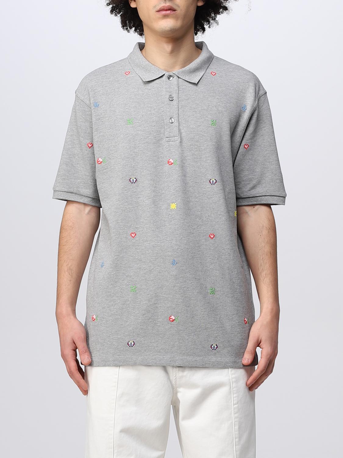 KENZO POLO: Polo Pixel Kenzo in cotone, Perla - Img 1