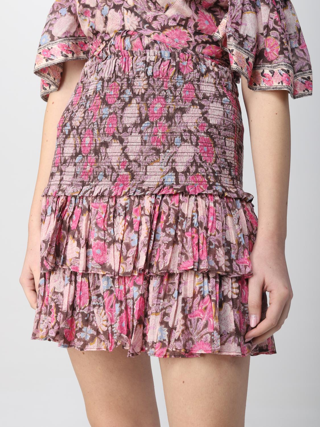 ISABEL MARANT ETOILE JUPE: Jupe femme Isabel Marant Etoile, Noir - Img 4