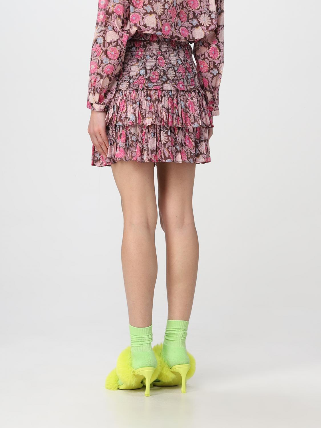 ISABEL MARANT ETOILE FALDA: Falda mujer Isabel Marant Etoile, Marrón - Img 3