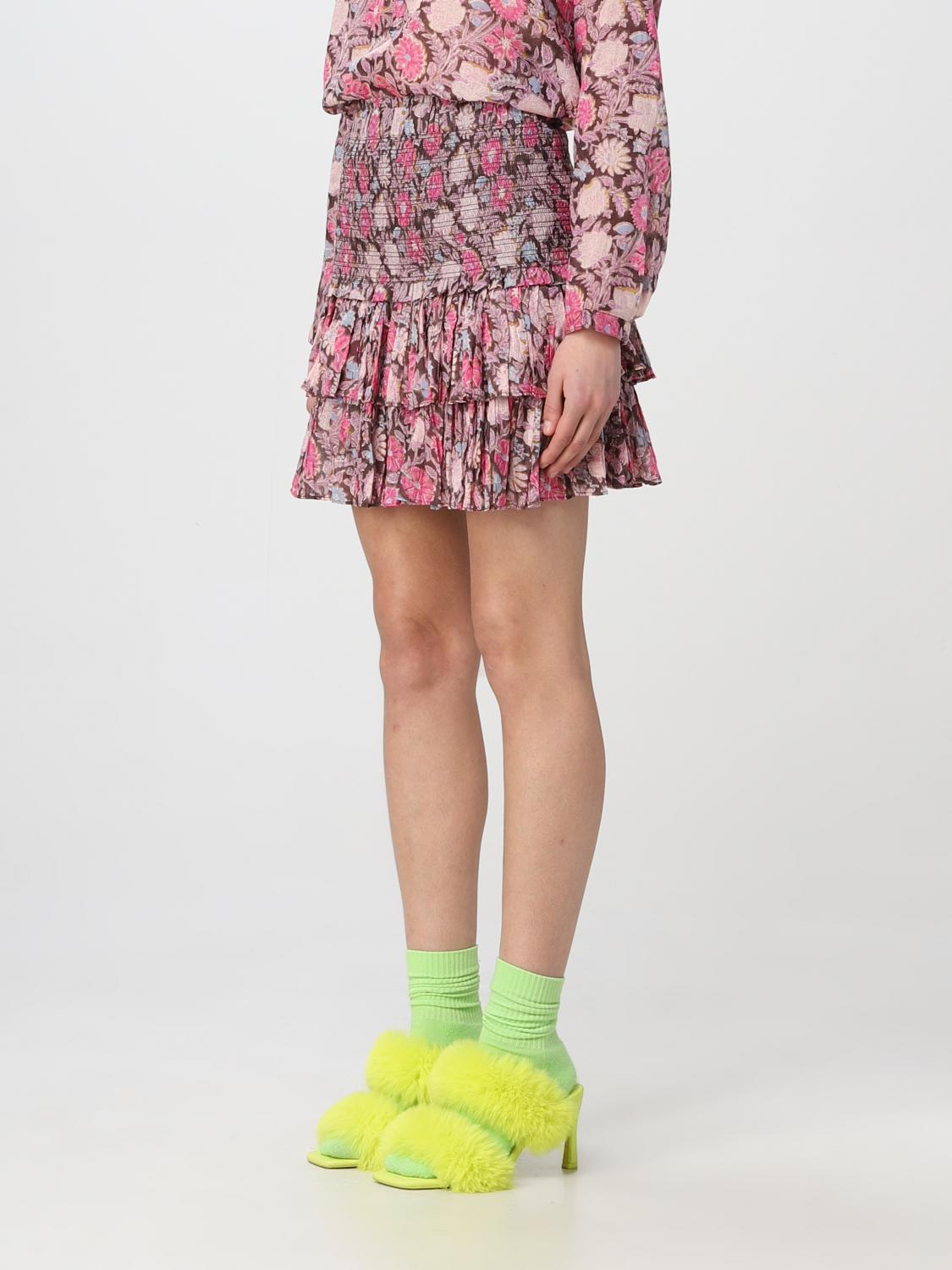 ISABEL MARANT ETOILE FALDA: Falda mujer Isabel Marant Etoile, Marrón - Img 4