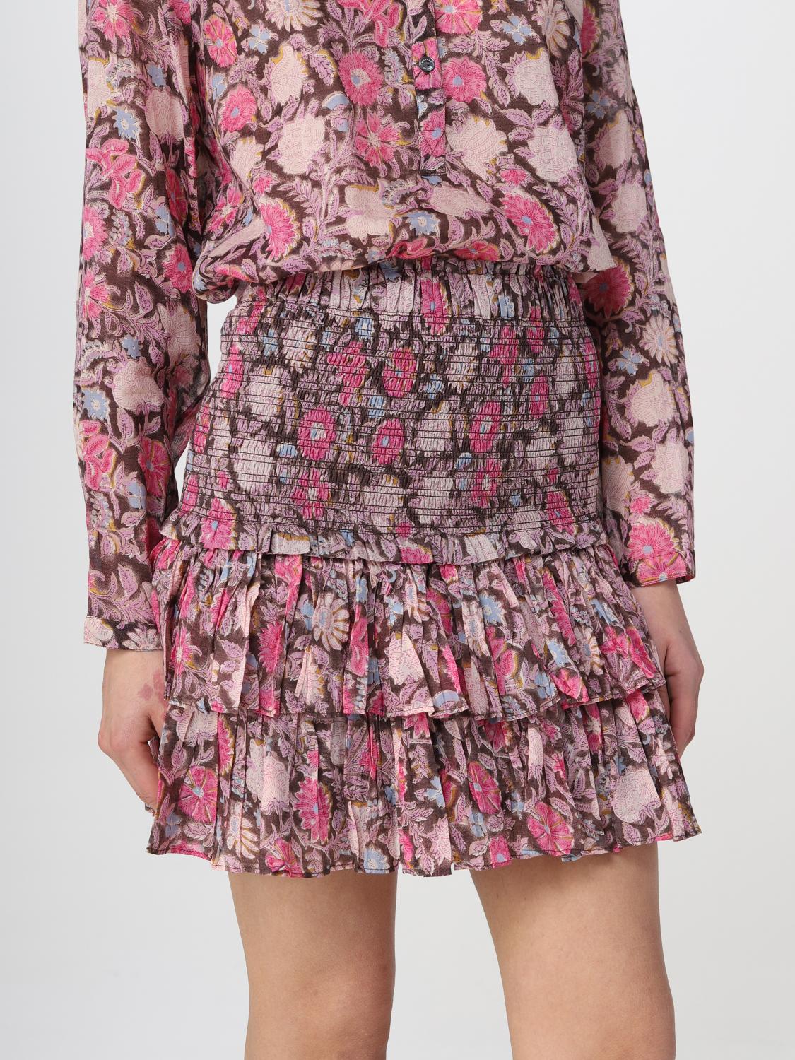 ISABEL MARANT ETOILE FALDA: Falda mujer Isabel Marant Etoile, Marrón - Img 5