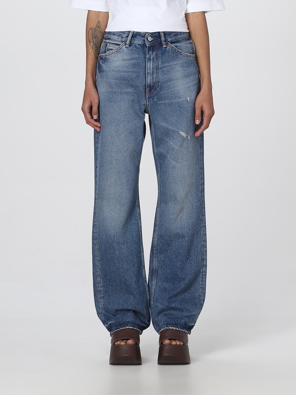 ACNE STUDIOS JEANS: Jeans woman Acne Studios, Blue - Img 1