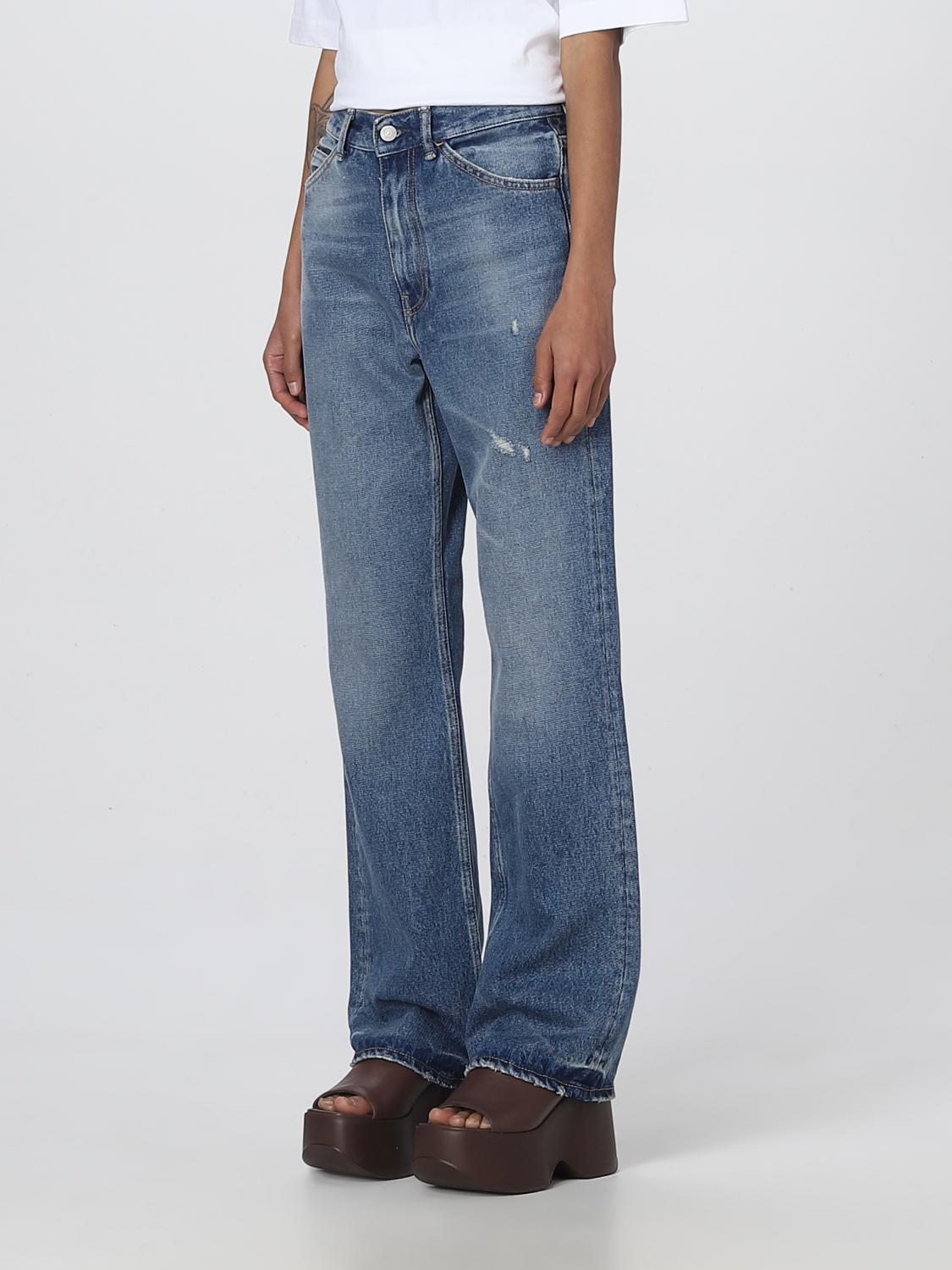 ACNE STUDIOS JEANS: Jeans woman Acne Studios, Blue - Img 4