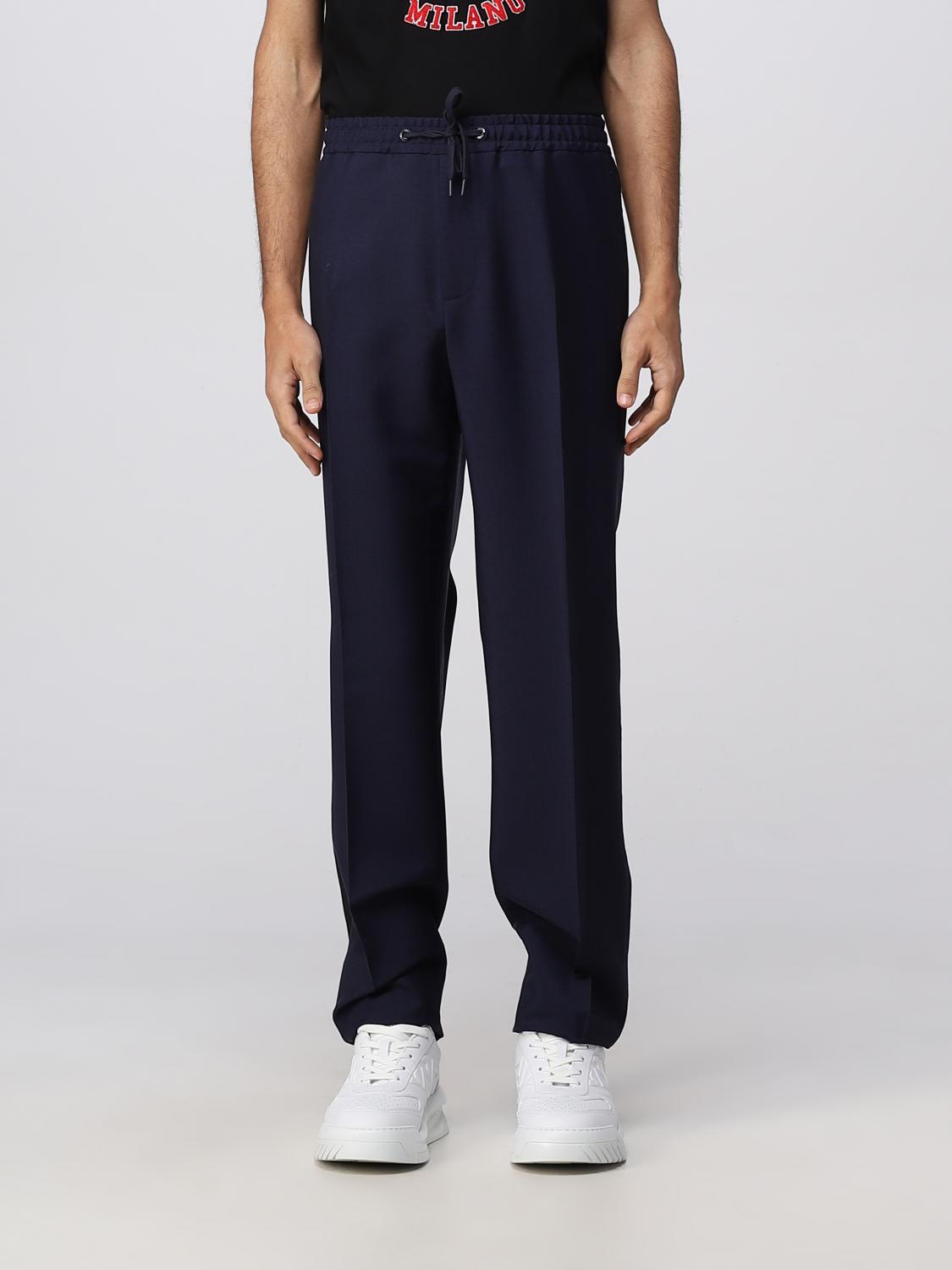 VERSACE HOSE: Hose herren Versace, Navy - Img 1