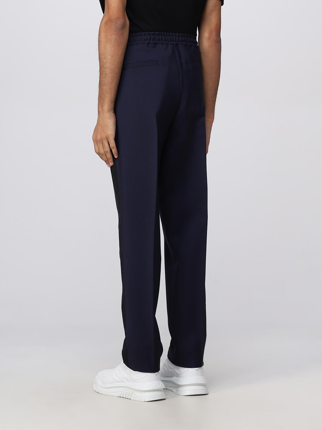 VERSACE HOSE: Hose herren Versace, Navy - Img 3