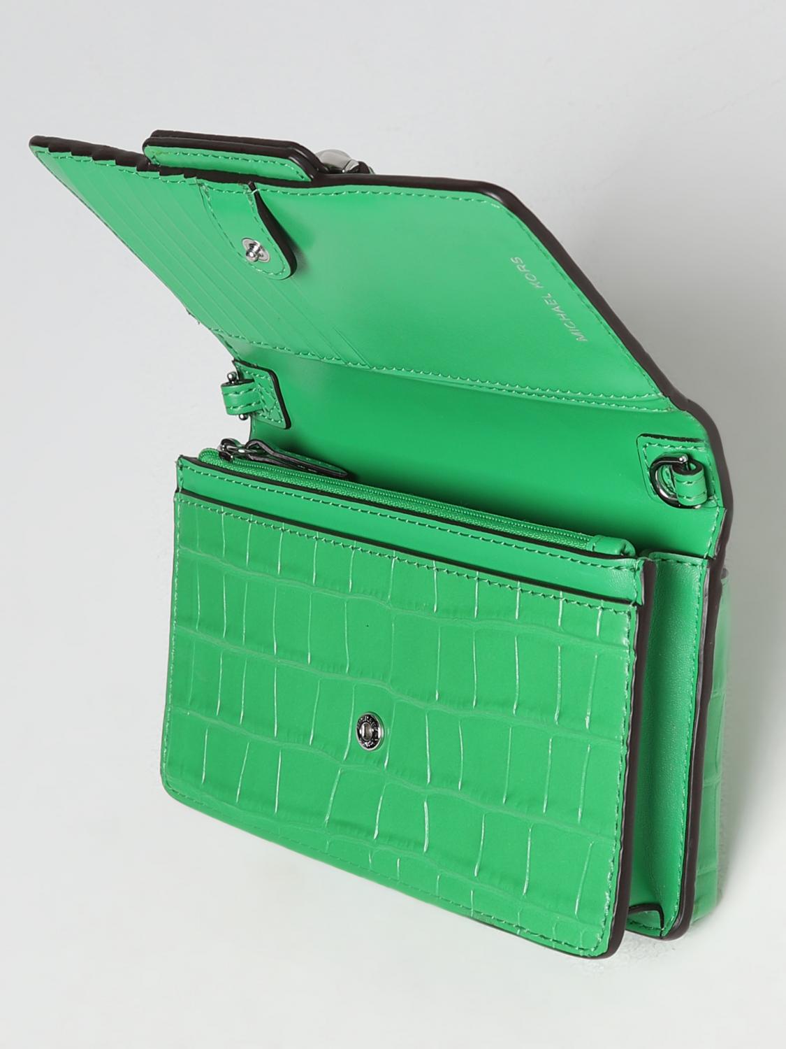 MICHAEL KORS BORSA A TRACOLLA: Borse a tracolla donna Michael Kors, Verde - Img 3