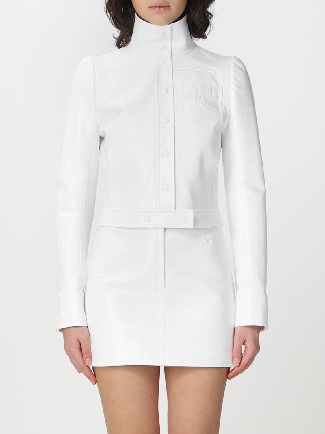 COURRÈGES JACKET: Jacket woman CourrÈges, White - Img 1