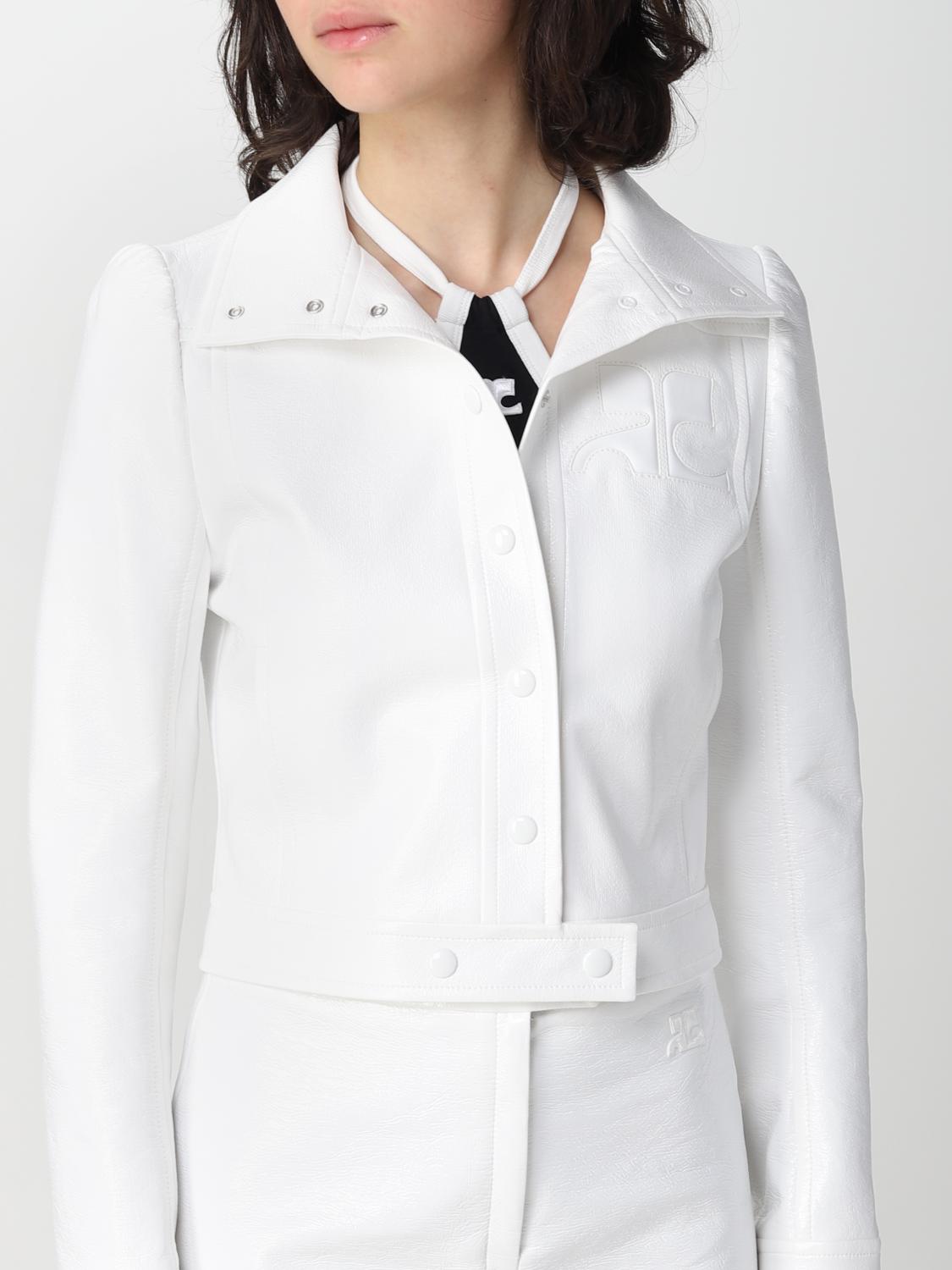 COURRÈGES JACKET: Jacket woman CourrÈges, White - Img 5