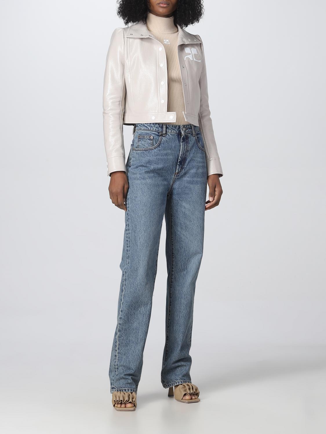 COURRÈGES CHAQUETA: Chaqueta mujer CourrÈges, Camello - Img 2