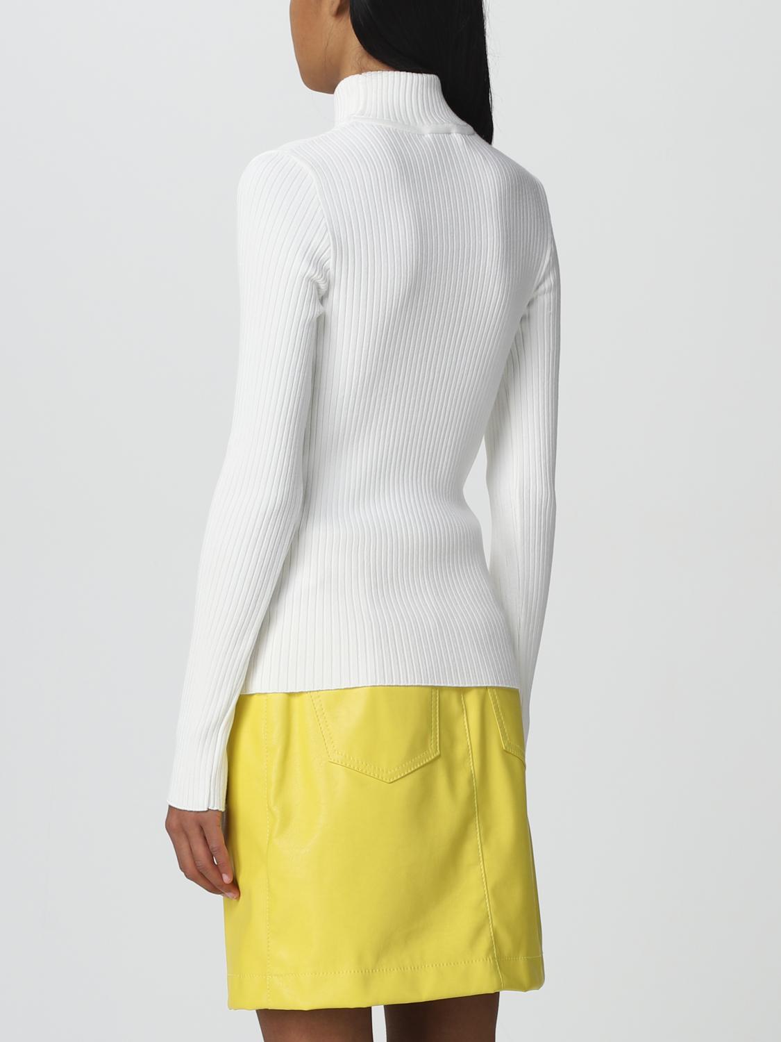 COURRÈGES JERSEY: Jersey mujer CourrÈges, Blanco - Img 3
