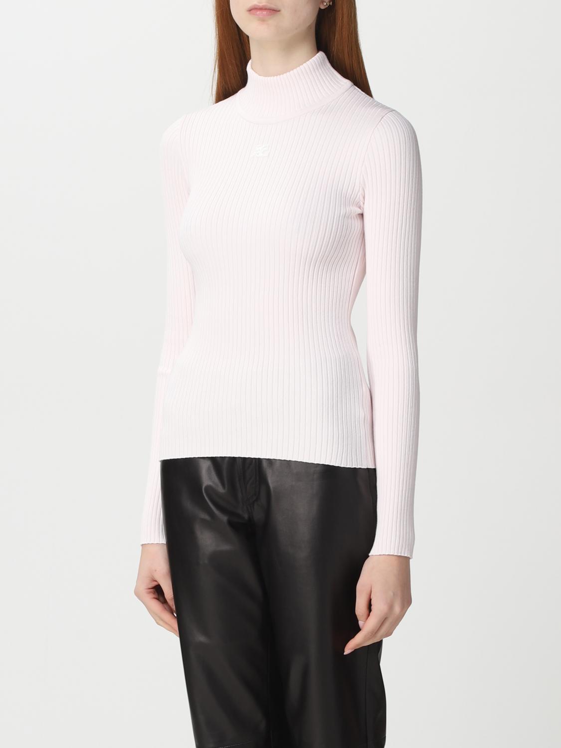 COURRÈGES JERSEY: Jersey mujer CourrÈges, Rosa - Img 4