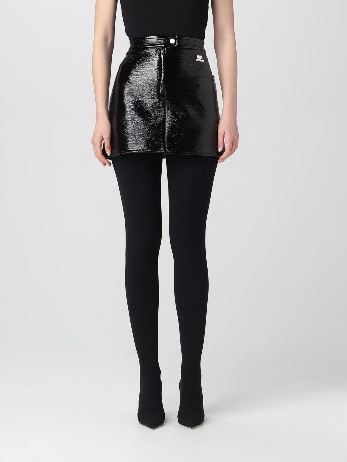 スカート COURREGES SKIRT Courreges Asymmetric Infinity Pleats Crepe Skirt | Neiman Marcus