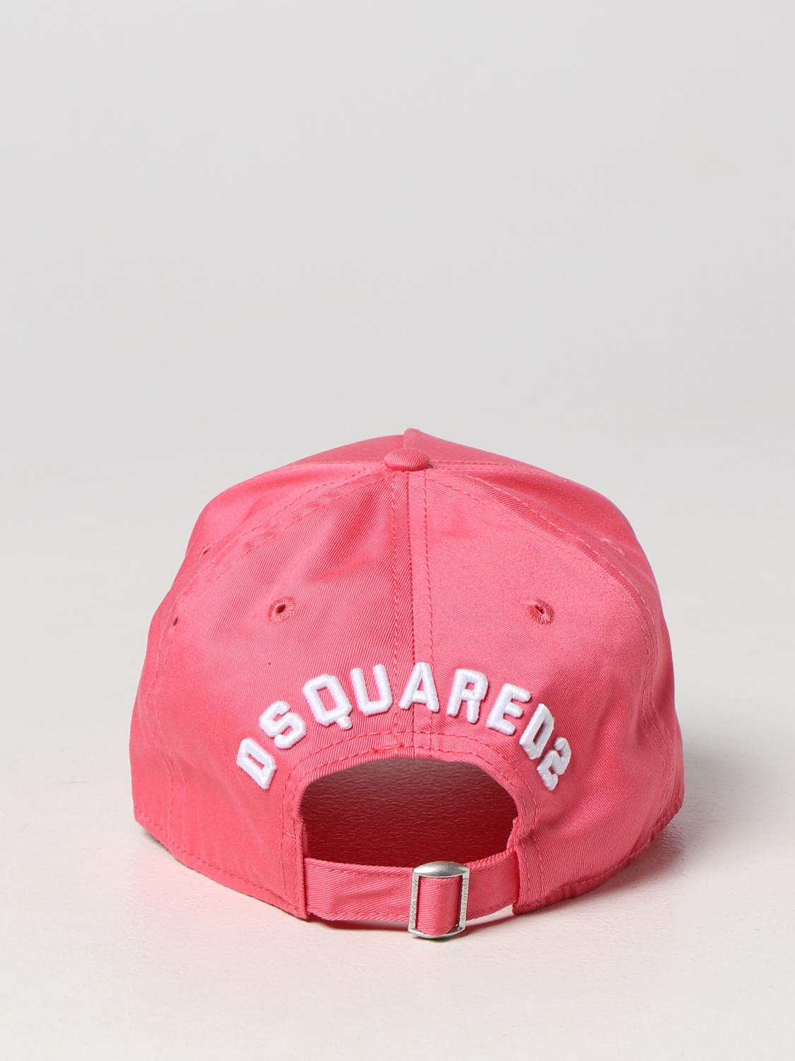 DSQUARED2 SOMBRERO: Sombrero mujer Dsquared2, Rosa - Img 3