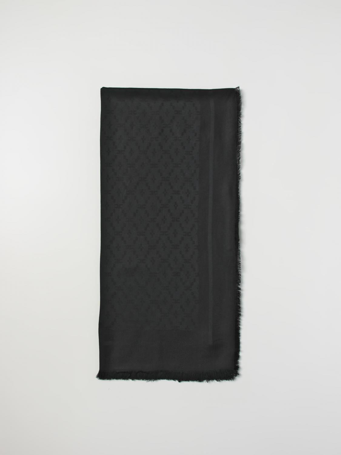 ELISABETTA FRANCHI SCHAL: Schal damen Elisabetta Franchi, Schwarz - Img 1
