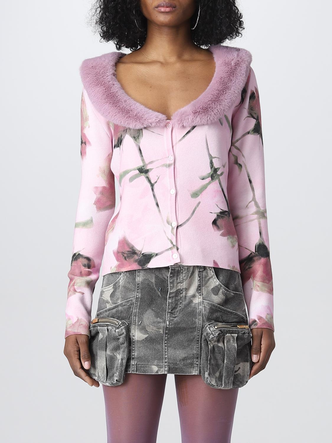 Blumarine カーディガン レディース - ピンク | 2M336A | GIGLIO.COM