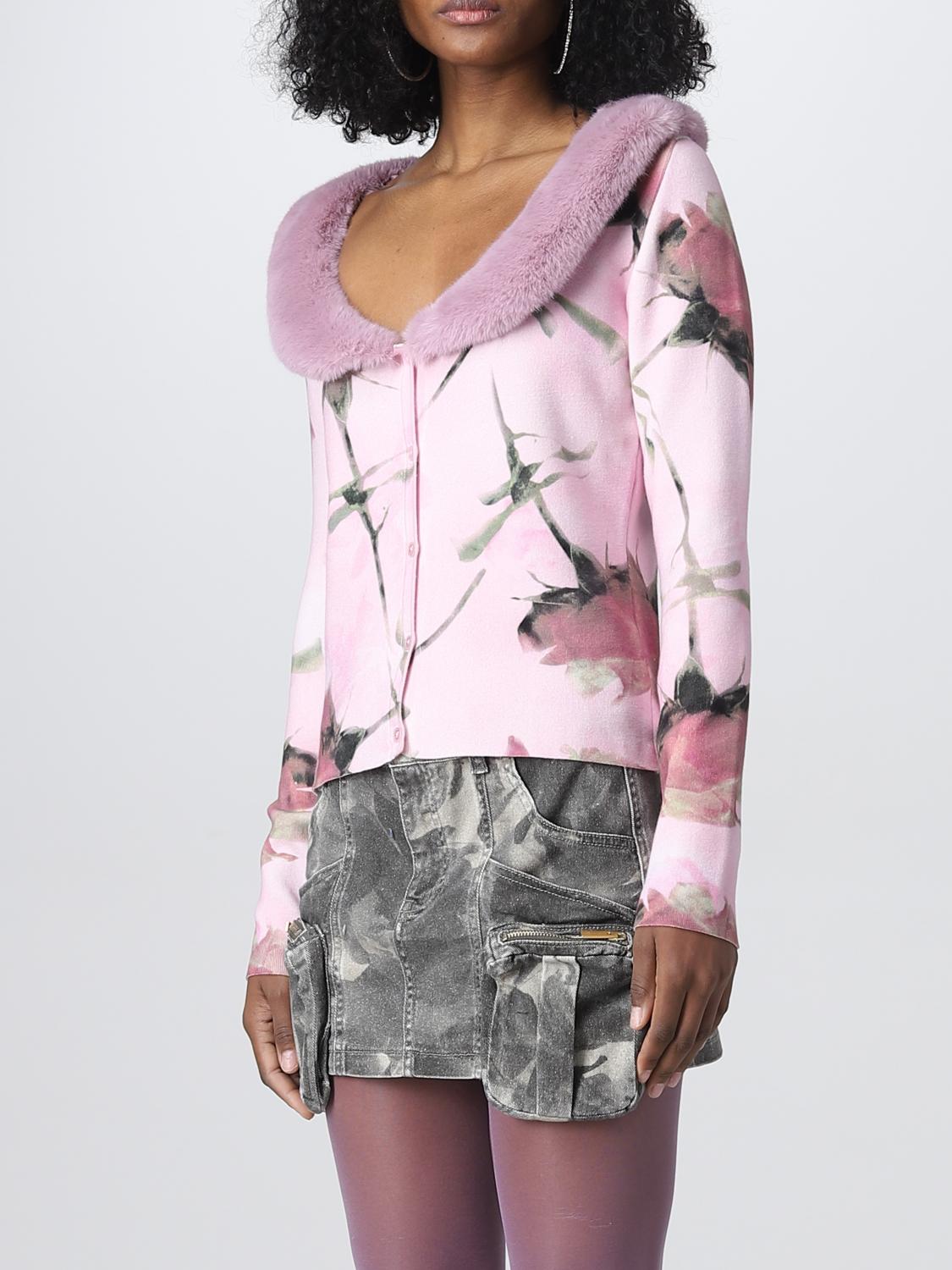 Blumarine カーディガン レディース - ピンク | 2M336A | GIGLIO.COM
