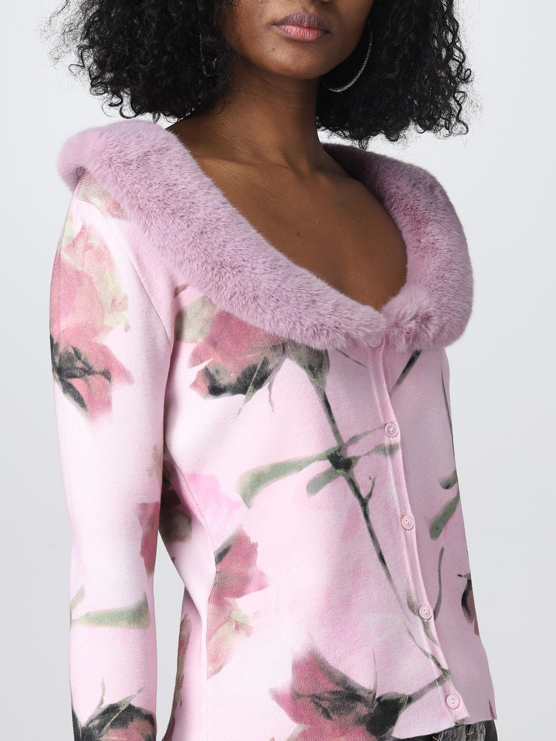Blumarine カーディガン レディース - ピンク | 2M336A | GIGLIO.COM