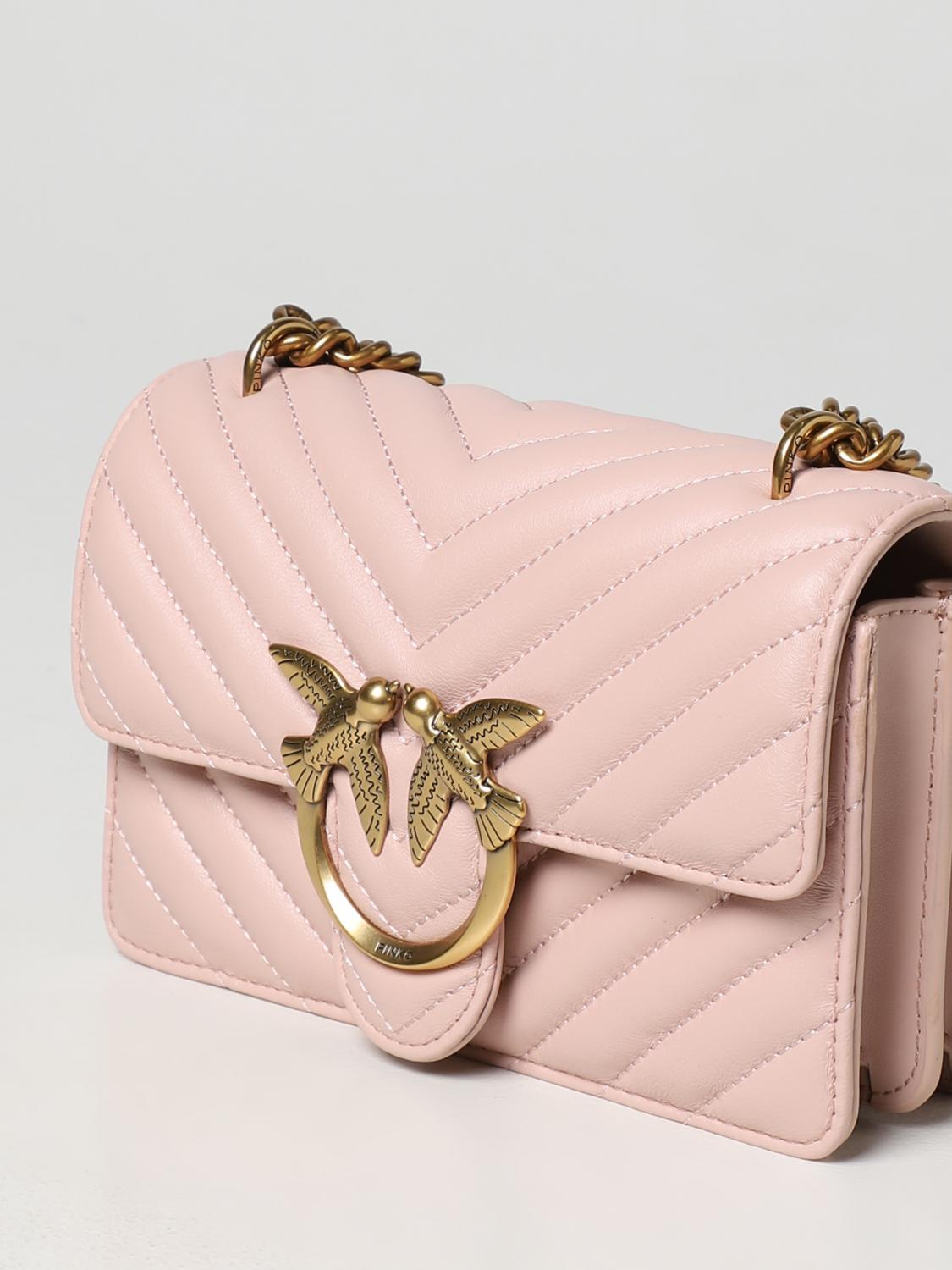 PINKO MINITASCHE: Schultertasche damen Pinko, Puder - Img 3