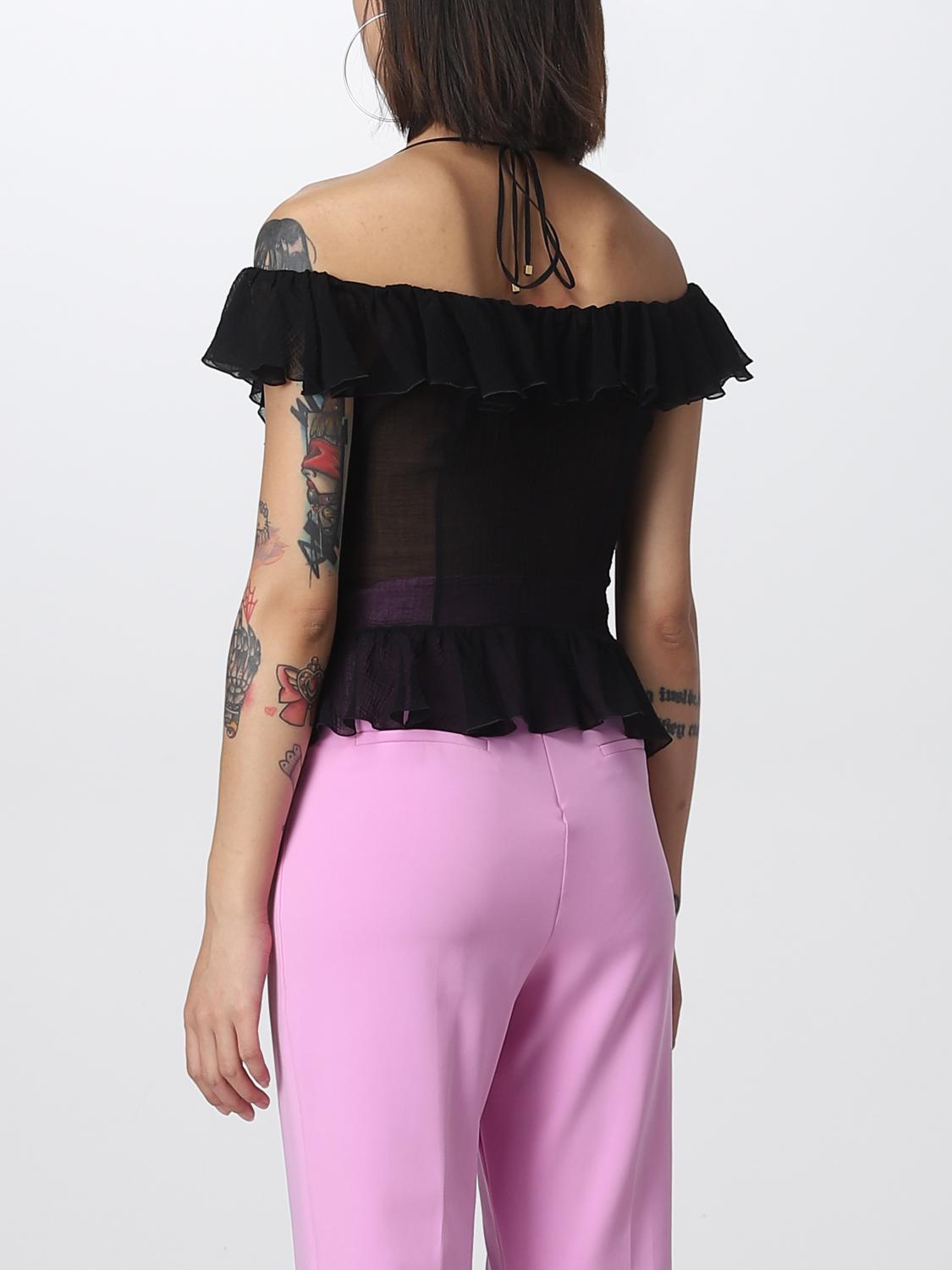 BLUMARINE TOP: Top damen Blumarine, Schwarz - Img 3