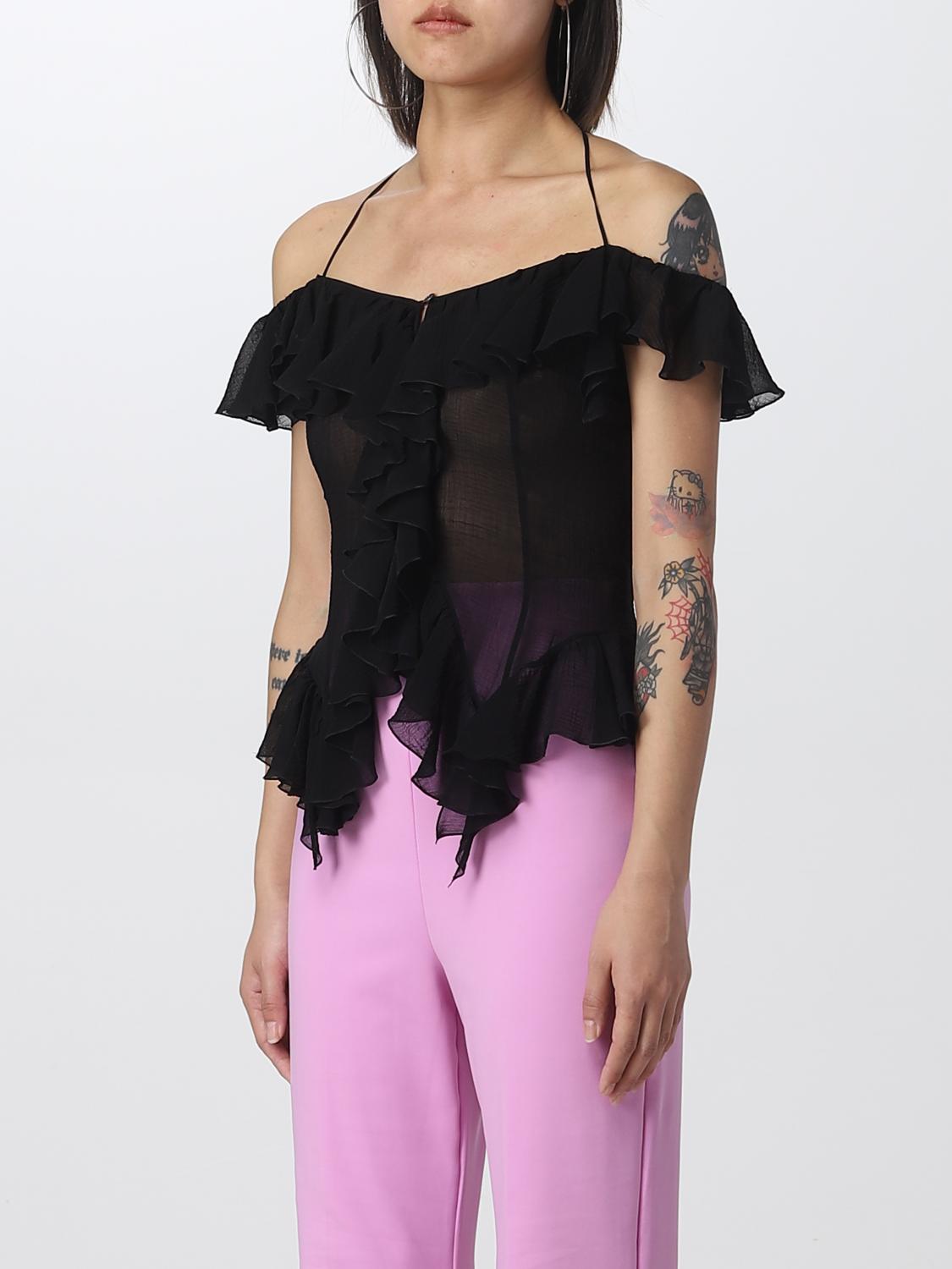 BLUMARINE TOP: Top damen Blumarine, Schwarz - Img 4