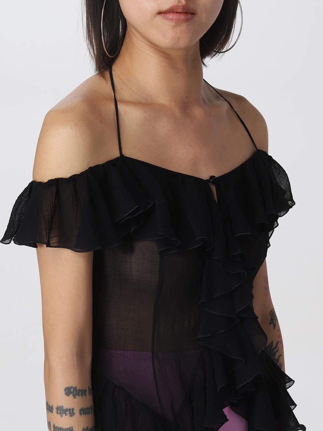 BLUMARINE TOP: Top damen Blumarine, Schwarz - Img 5