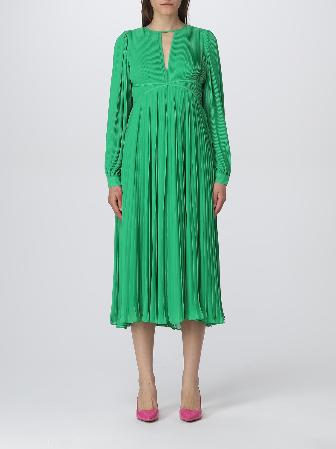 mk green dress Michael Kors Collection