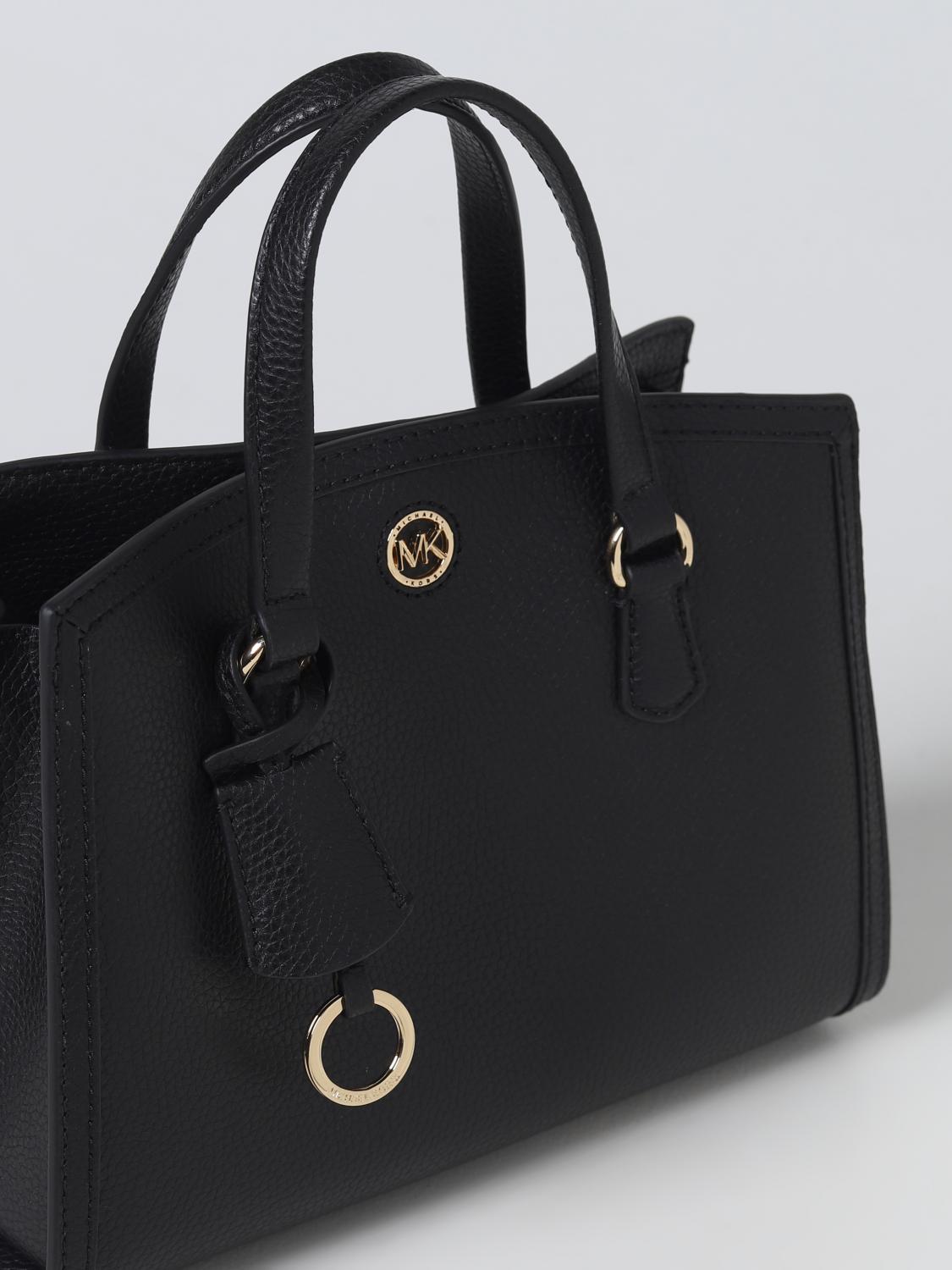 MICHAEL KORS BORSA A MANO: Borsa Michael Kors in pelle a grana, Nero - Img 3