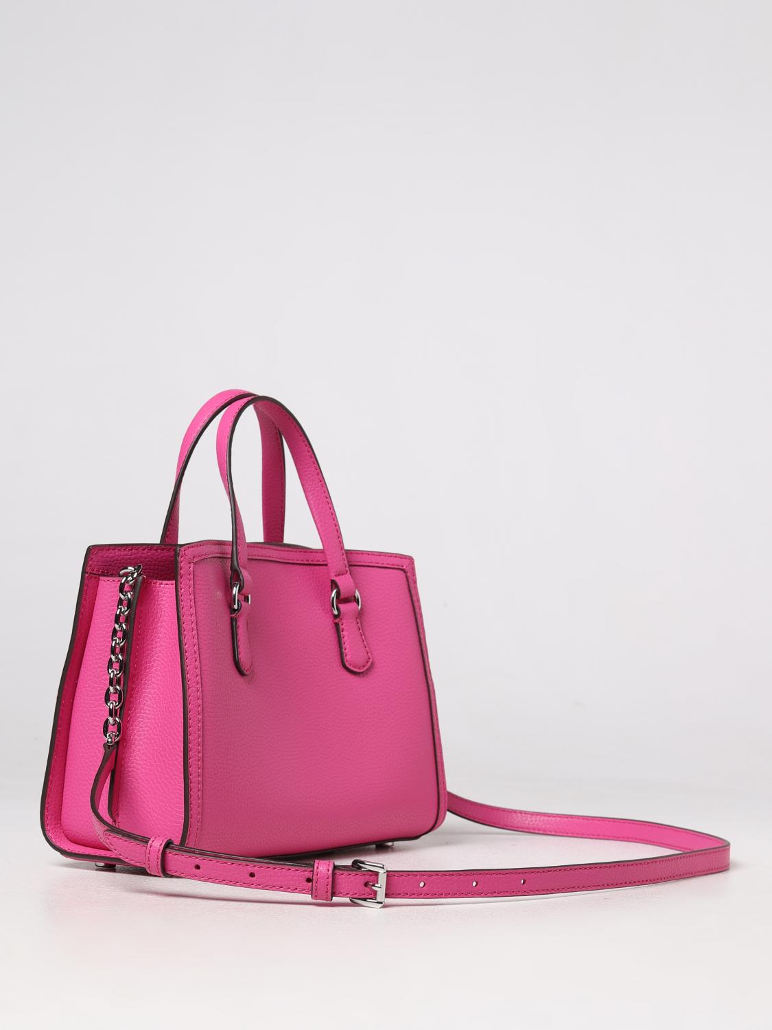 MICHAEL KORS BORSA A MANO: Borsa Michael Kors in pelle a grana, Fuxia - Img 2