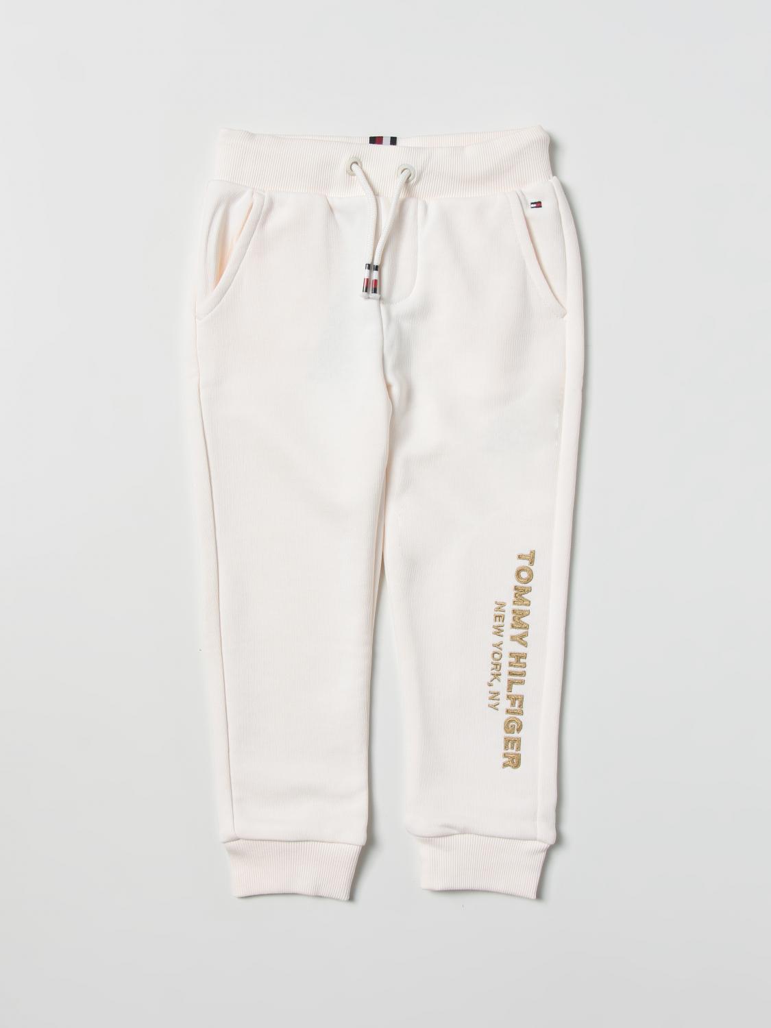 TOMMY HILFIGER HOSE: Hose kinder Tommy Hilfiger, Weiß - Img 1