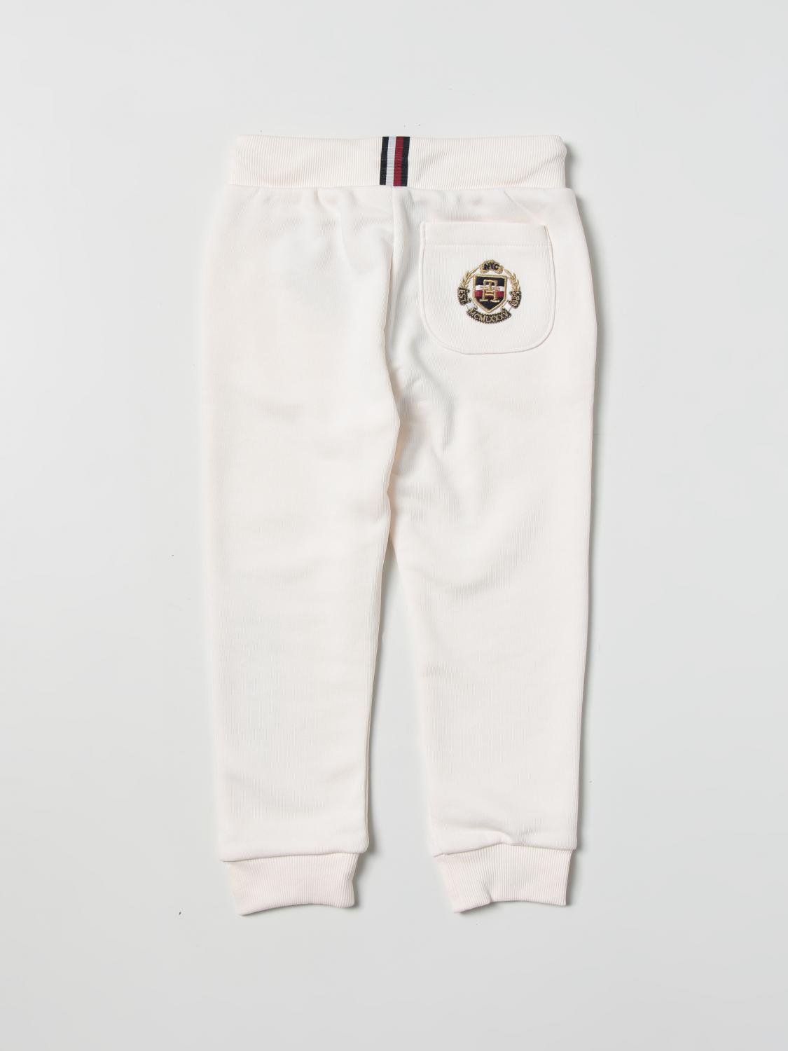 TOMMY HILFIGER HOSE: Hose kinder Tommy Hilfiger, Weiß - Img 2