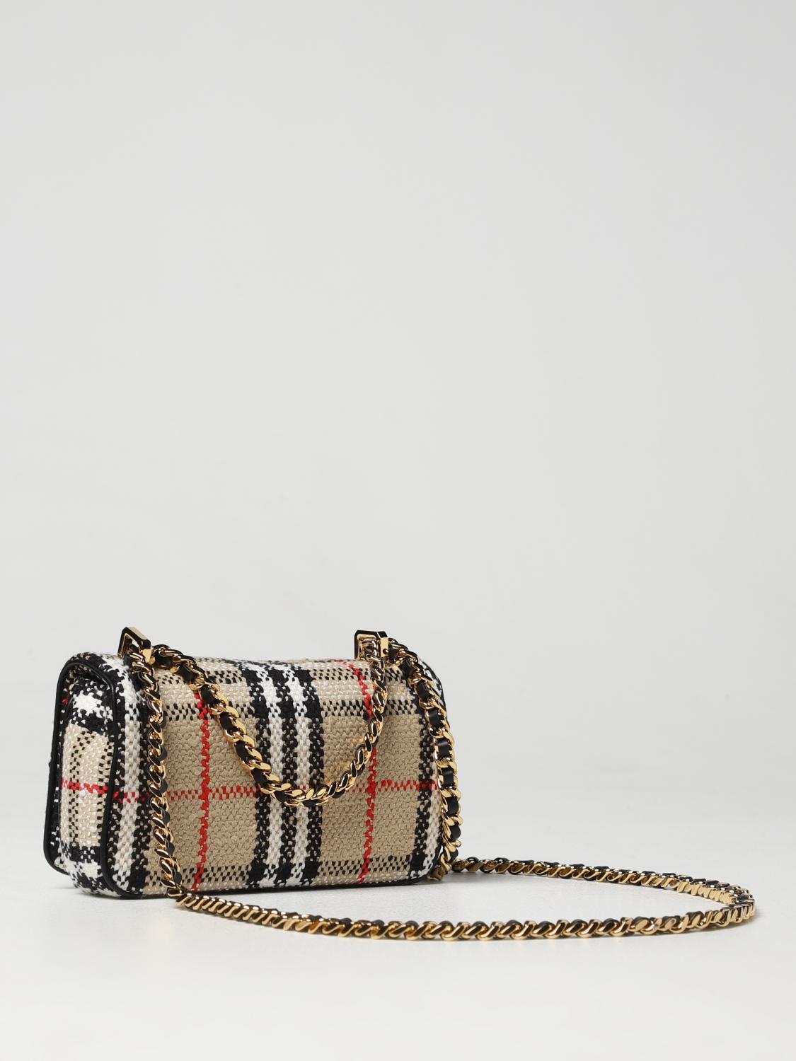 BURBERRY MINI BAG: Handbag woman Burberry, Beige - Img 3