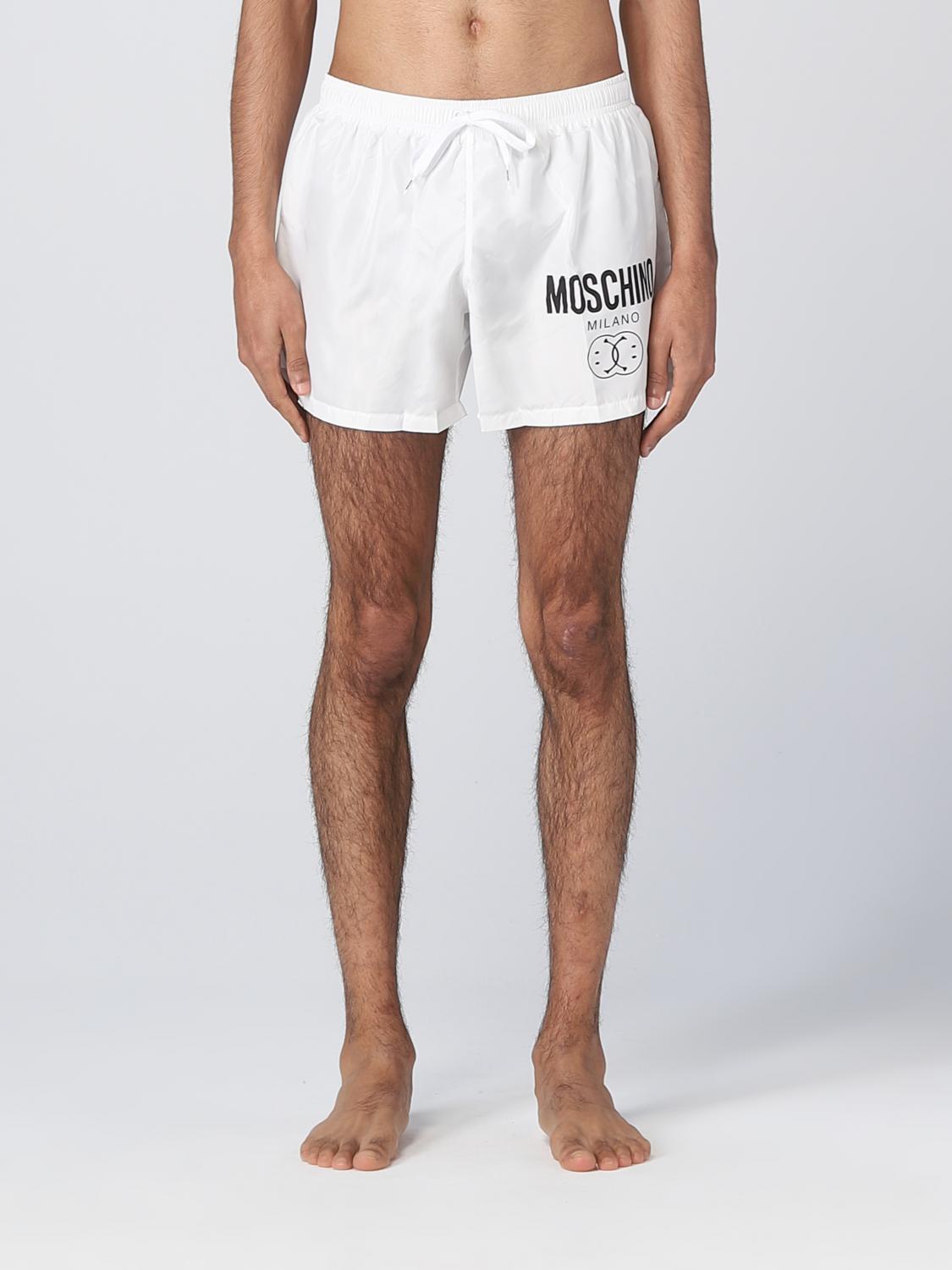 MOSCHINO COUTURE BAÑADOR: Bañador hombre Moschino Couture, Blanco - Img 1