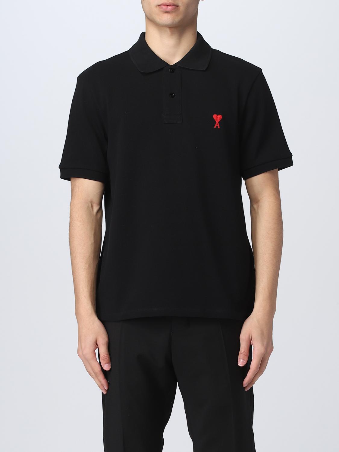 Ami Paris Tシャツ メンズ - ブラック | BFHPL001760 | GIGLIO.COM