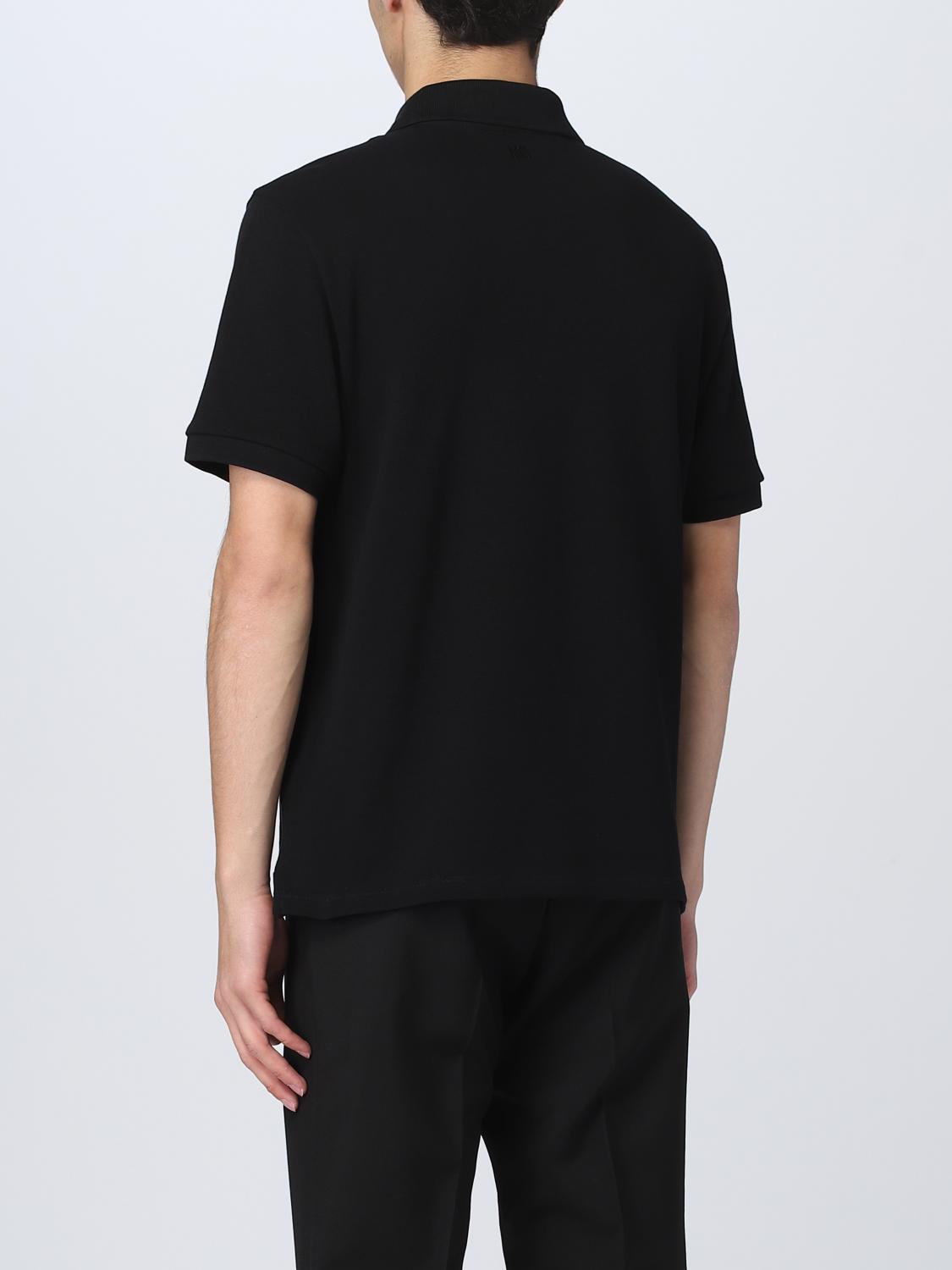 AMI PARIS POLO SHIRT: T-shirt men Ami Paris, Black - Img 2