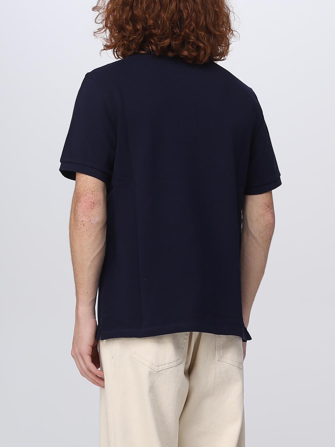 AMI PARIS POLO: T-shirt herren Ami Paris, Navy - Img 2